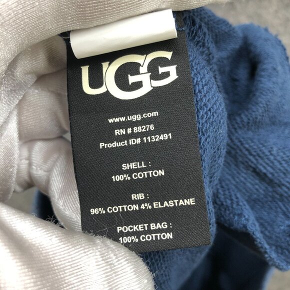 UGG Lounge Sweatpant Women XS Navy Elastic Waist Comfortable Casual Cotton Blend - Picture 4 of 14